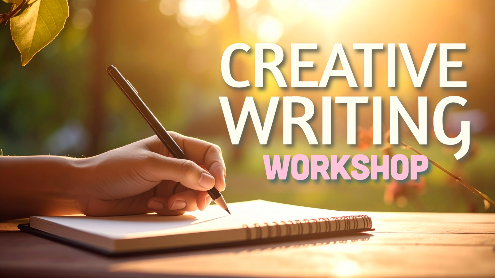 Workshop – Creative Writing – Tamraght