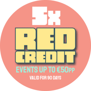 5 Pack - Red Event Credit