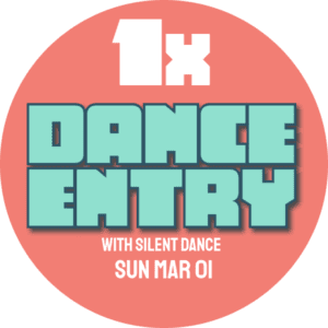 1x Dance Pass - Silent Dance Morocco - Sunday March 1st
